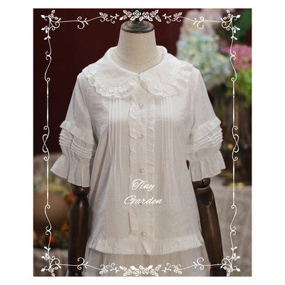 Robin - Kawaii Lolita Short Sleeve Blouse - image 10