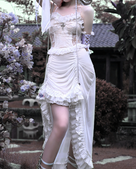 God's Redemption - White Gothic Halloween JSK Dress - image 10