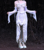 God's Redemption - White Gothic Halloween JSK Dress - image 9
