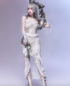 God's Redemption - White Gothic Halloween JSK Dress - image 11