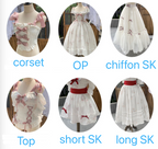 Elegant Floral Sweet Lolita OP Corset Accessory - image 7