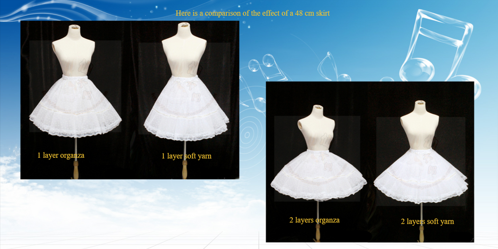 Sentaro Structured 48 cm Lolita Petticoat - image 2