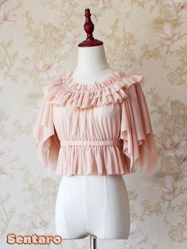 Butterfly Cookies - Summer Chiffon Lolita Blouse - image 7