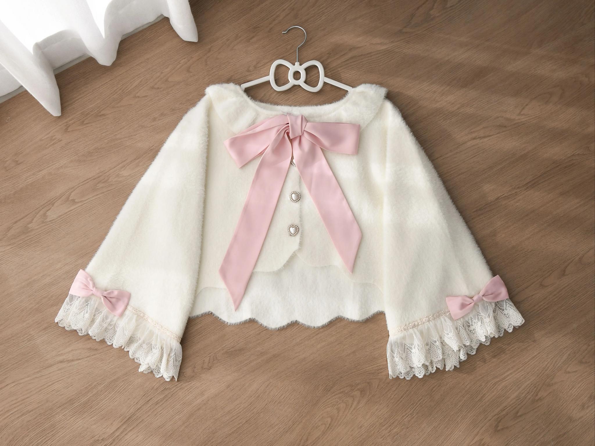 Qian's Letter - Sweet Lolita Winter Cardigan Sweater - image 32