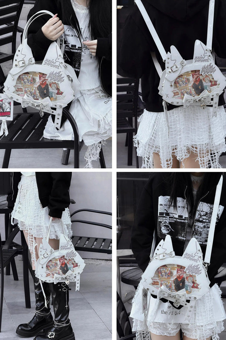 Domineering Cat - Gothic Lolita Crossbody Bag in 9 Colors - image 8