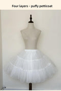 Plus Size Lolita Petticoat, Daily and Puffy Versions - image 5
