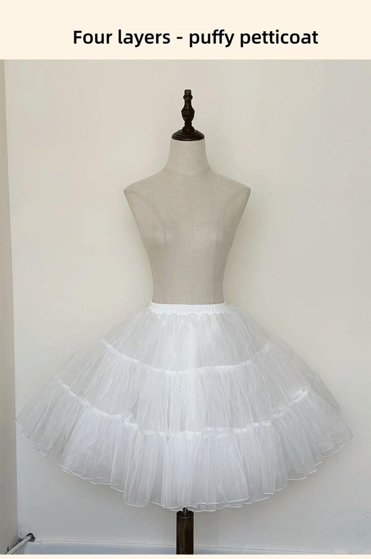 Plus Size Lolita Petticoat, Daily and Puffy Versions - image 5
