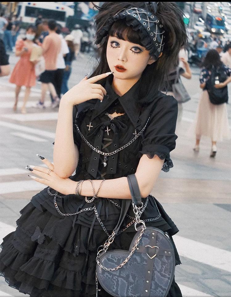 Contract Cross Gothic Elegant Lolita JSK - image 5