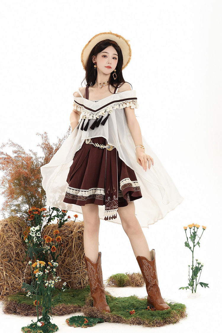 Dream of the Wilderness Sweet Lolita JSK Dress Set - image 2