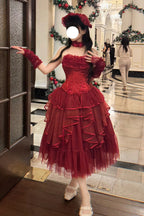 The Summer Waves Sparkle - Classic Lolita Top & Skirt Set - image 16
