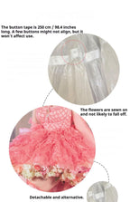 Floral Lolita Petticoat with Detachable Trim Collection - image 23