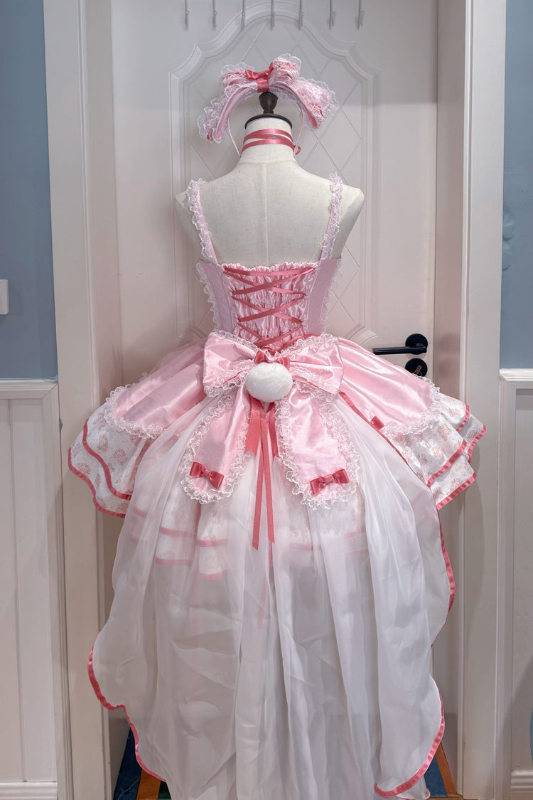 Pink Jasmine Rain Sweet Lolita JSK Dress - image 3