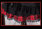Kalila - Punk Lolita Dress Set Plaid Shorts Set - image 16
