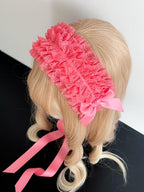 Customized Elegant Lolita Bow Lace KC Headdress - image 18