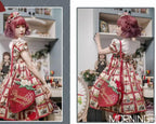 A Strawberry - Sweet Lolita Crossbody Bag Strawberry Printed Handbag - image 13