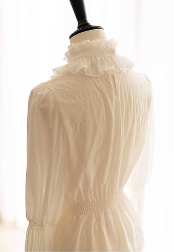 Misty Forest Elegant Vintage Lolita Fishbone Long Skirt and Vest - image 22