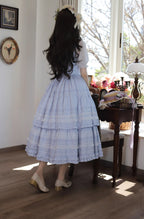 Marguerite Daisy - Classic Lolita Bust-supporting JSK Dress, Layered Lace - image 5