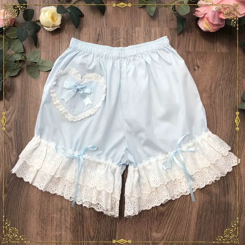 Cotton Lolita Bloomers Lace Home Shorts - image 1