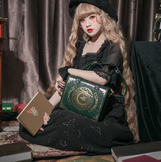 The Star-Moon Grimoire - Sweet Lolita Crossbody Bag - image 20
