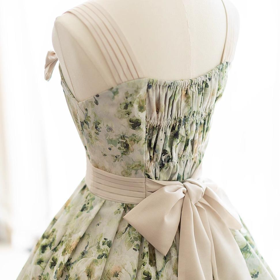 Forest Holiday - Elegant Lolita Foral Print JSK Dress Multicolors - image 30
