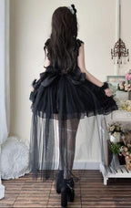 Phoenix Rise - Sweet Lolita Wedding JSK, Bullet Dress Inspired - image 2