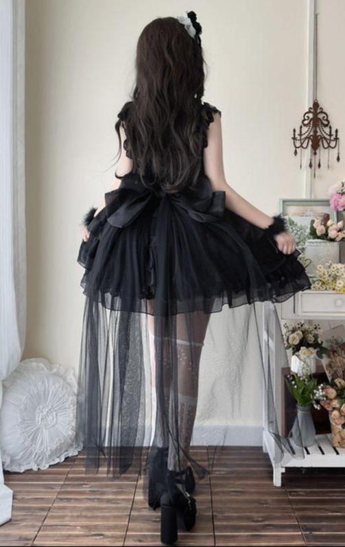 Phoenix Rise - Sweet Lolita Wedding JSK, Bullet Dress Inspired - image 2