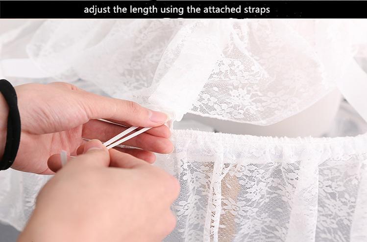 Adjustable Hollowed-out Cool Lolita Petticoat - image 10