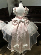 Pink Rabbit Ear Lolita JSK Dress, KC and Train Full Set - image 2