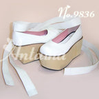 Wedding Lolita Platform Shoes Bridal Shoes Multicolor - image 13