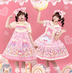 Bear Cake Sweet Lolita OP, JSK and Accessories - image 1