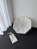 Raven and Lace Classic Lolita Foldable Ruffle Parasol - image 21