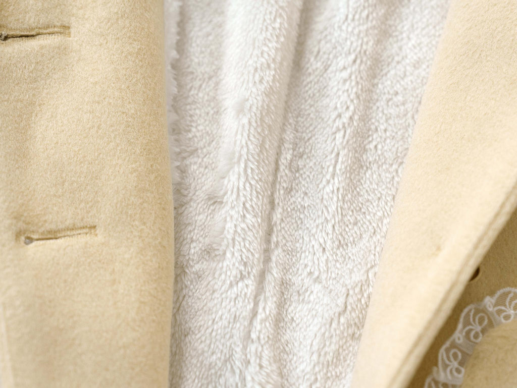 Milk Puff - Winter Fleece-Lined Sweet Lolita Coat, Detachable Collar Collection - image 26
