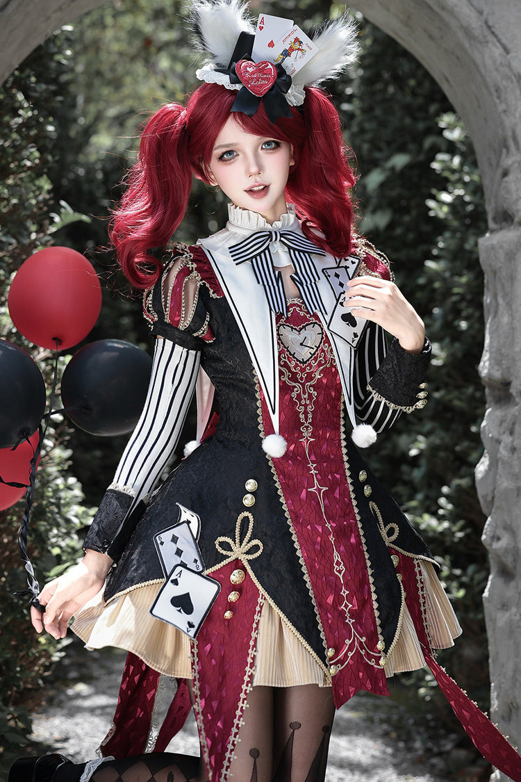Circus Fantasy Night Gothic Lolita Dress Set - image 1