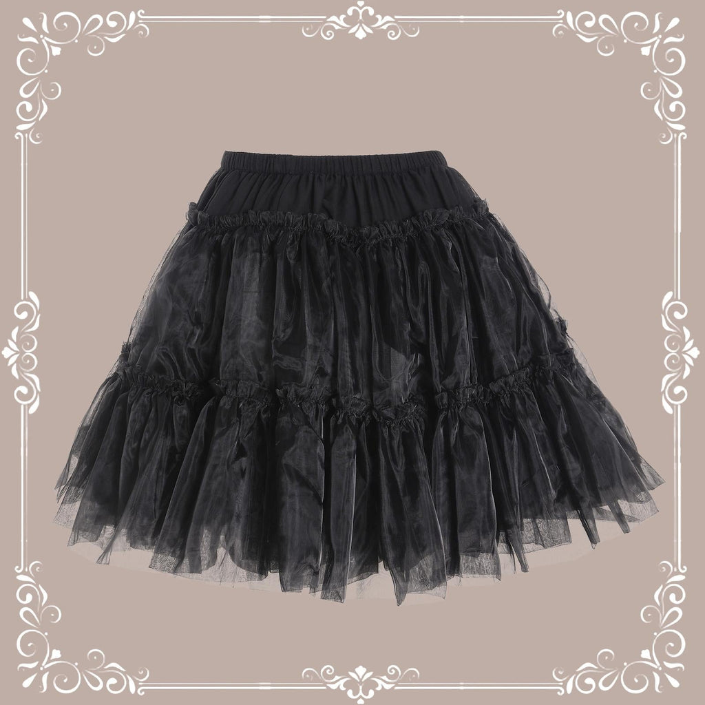 Dailywear A-Line Lolita Petticoat, 18" (45cm), Cotton Lining - image 8