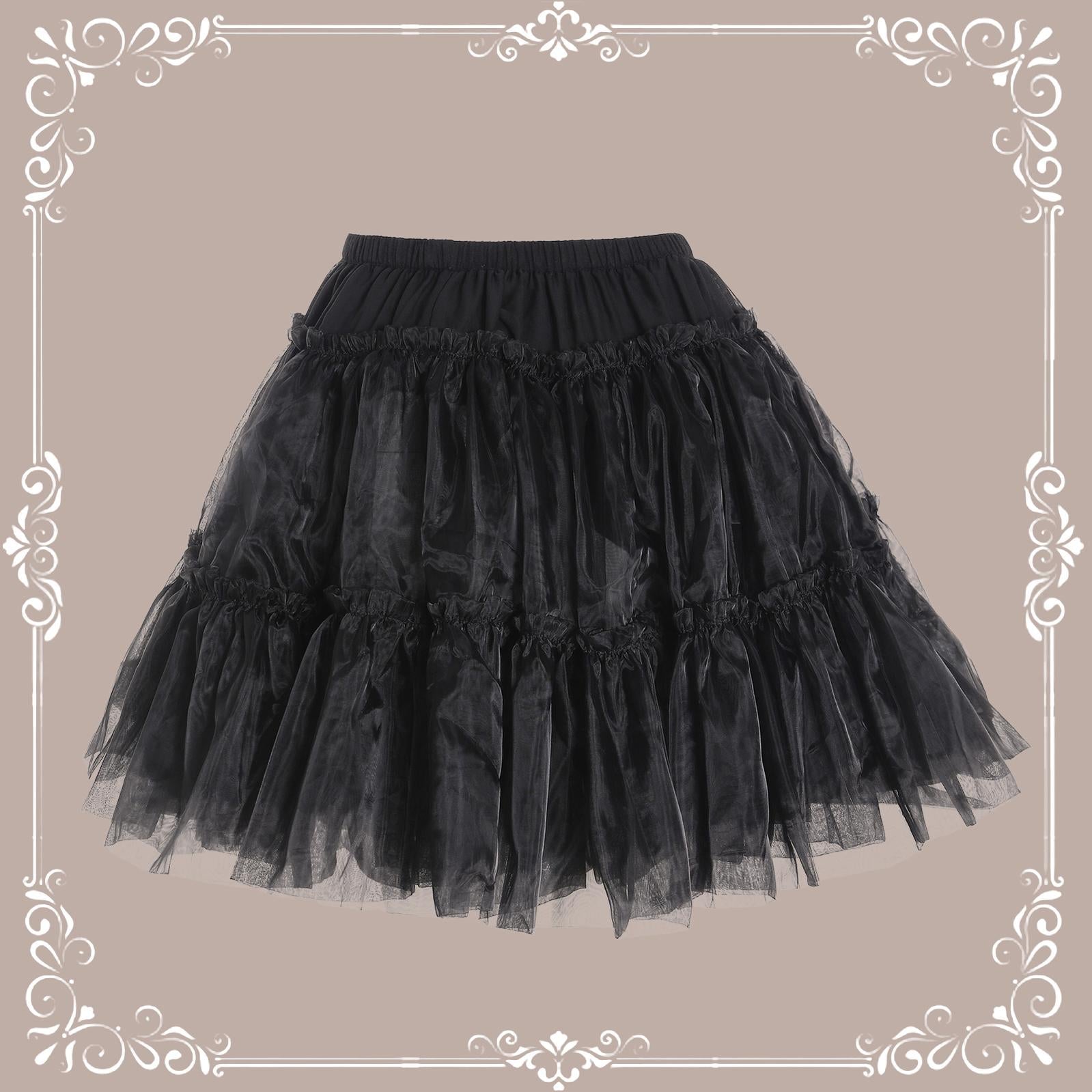 Dailywear A-Line Lolita Petticoat, 18" (45cm), Cotton Lining - image 8