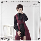 The Night Prelude Medieval Ouji Lolita Long Vest - image 10