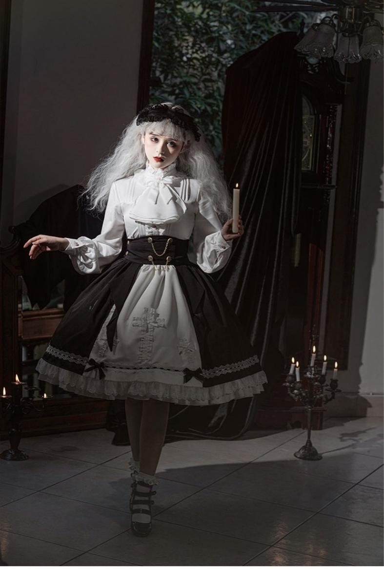 Holy Academy Gothic Prince Lolita Skirt Set - image 33