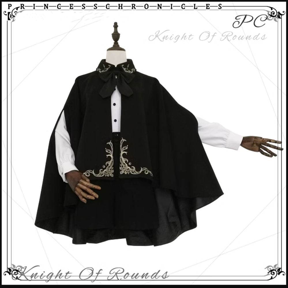 Princess Chronicles Medieval Embroidered Ouji Cape - image 2