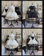Temple Stained Glass Gothic Lolita JSK and Blouse Set - image 16