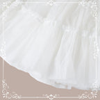 Plus Size Lolita Puffy Petticoat, 18" (45cm) Length, Cotton Lining - image 5