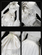 Omega Wedding Gothic Ouji Lolita White Suit - image 15