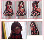 A Strawberry - Sweet Lolita Crossbody Bag Strawberry Printed Handbag - image 12