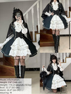 Fallen Moon Code - Retro Military Lolita Vest, Skirt and Pants Collection - image 8