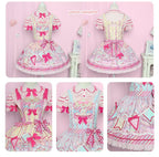 Candy Park Sweet Lolita Print Jumper Dress and Accessories - image 30
