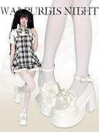 Daily Black and White Lolita Heels - image 3