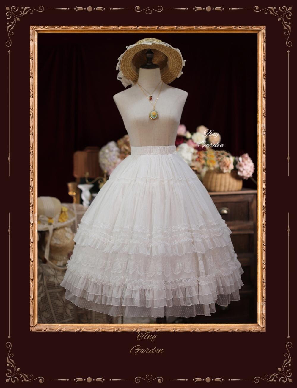 Dream Bouquet - Elegant Sweet Lolita Skirt - image 2