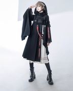 Nameless Blade - Waste Soil Black Coat Set - image 3
