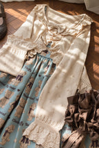 Nainai - Vintage Lolita Knitted Cardigan - image 19
