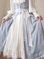 Miss Leisha - Classic Lolita Skirt Set Elegant Winter Cape - image 16