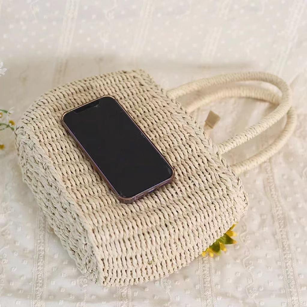 Daily Lolita Bag Sunflower Straw Shopping Bag - image 5